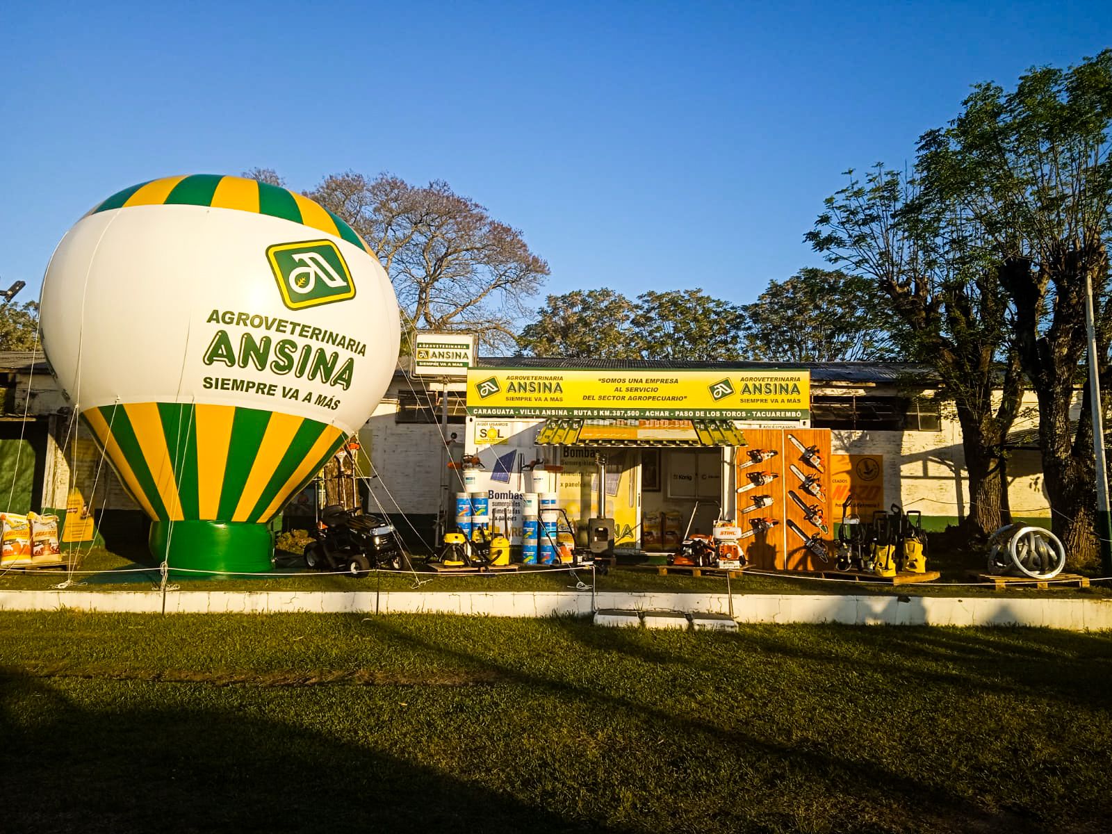 Agroveterinaria Ansina en la Expo Rural de Tacuarembó